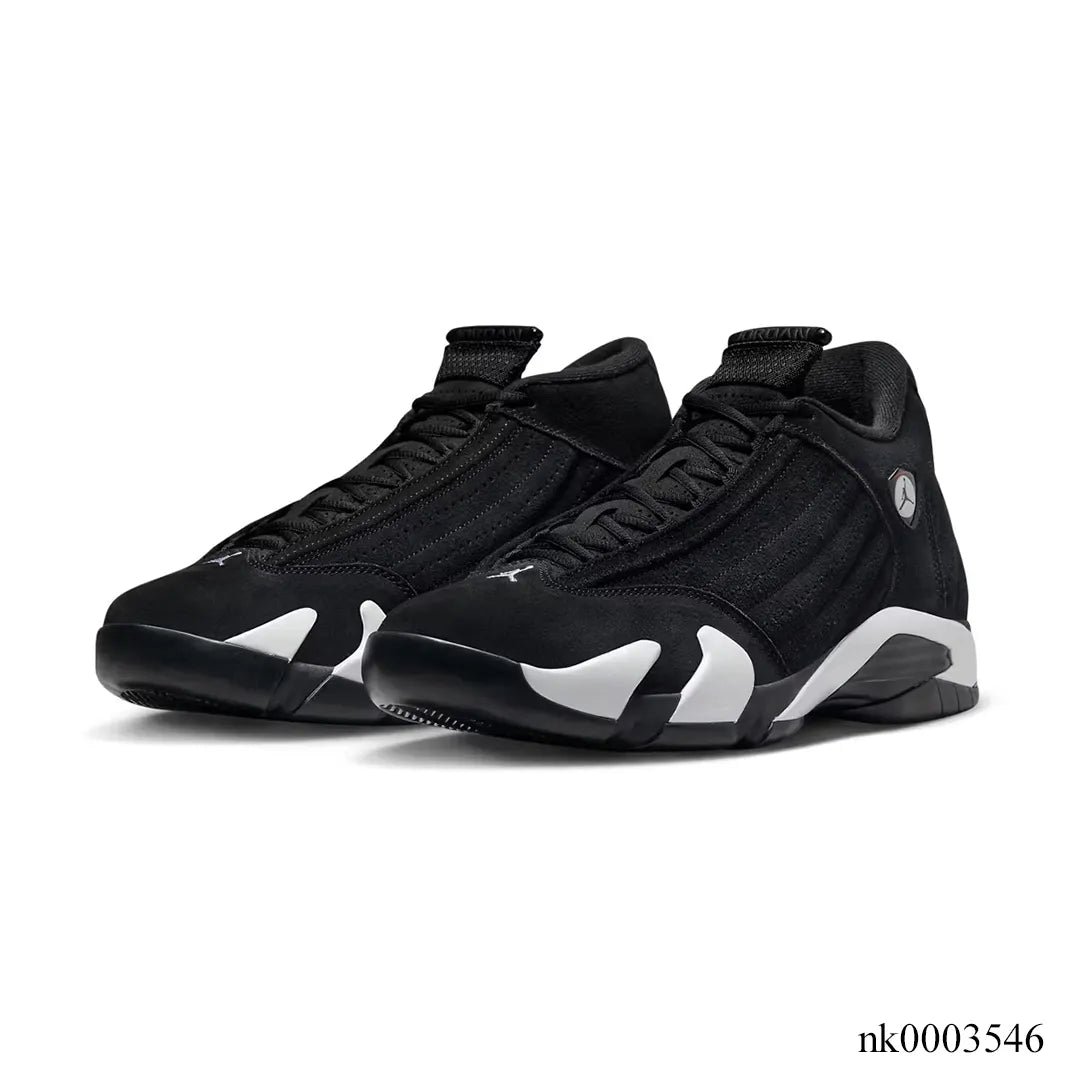 AJ 14 Black/White Shoes Sneakers  - nk0003546 image 2