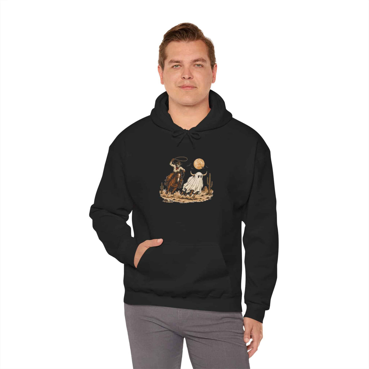Halloween Cowboy Hooded Sweatshirt image 10