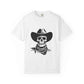 Outlaw Skull Unisex Garment-Dyed T-shirt image