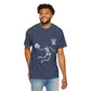 Halloween Basketball Skeleton Unisex Garment-Dyed T-shirt image 108