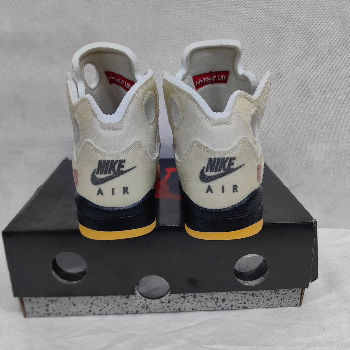 AJ 5 Retro OW Sail Shoes Sneakers - nk0000692 image 12