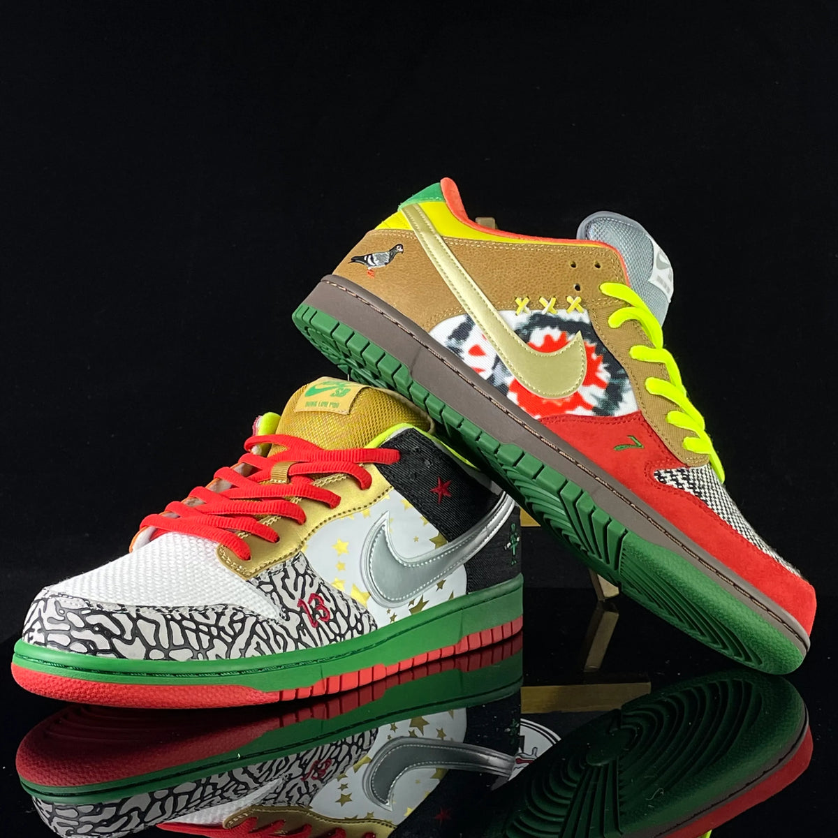 SB Dunk Low What The Dunk Shoes Sneakers - nk0003336 image 18