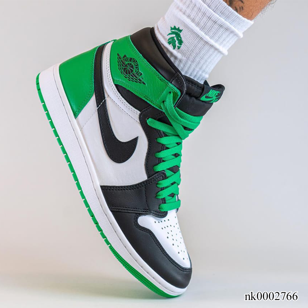 AJ 1 Lucky Green Shoes Sneakers - nk0002766 image 4