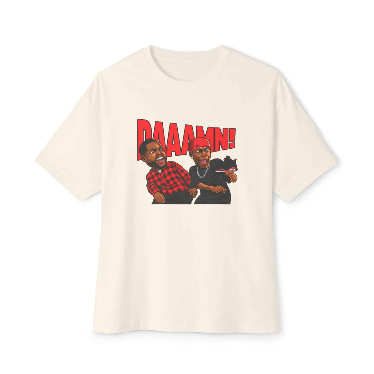 Graphic Print Unisex Oversized Boxy Tee – POD0035 image 8