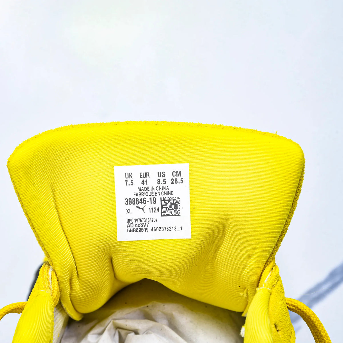 PM Speedcat OG Pelé Yellow Black Shoes Sneakers - pm0000016 image 11