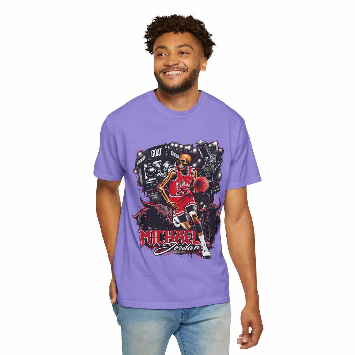 Chicago Legend 23 Unisex Garment-Dyed T-shirt image 54