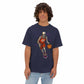 Halloween Basketball Unisex Oversized Boxy Tee image 29