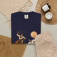 Halloween Basketball Skeleton Unisex Garment-Dyed T-shirt image 117