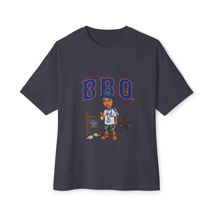 Rap Nas Live At The BBQ Unisex Oversized Boxy Tee image 12