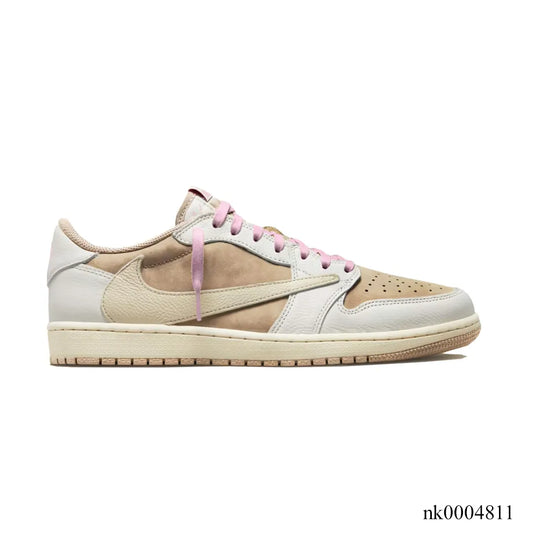 Travis Scott x AJ 1 Low OG Brown Shy Shoes Sneakers – nk0004811 image 0