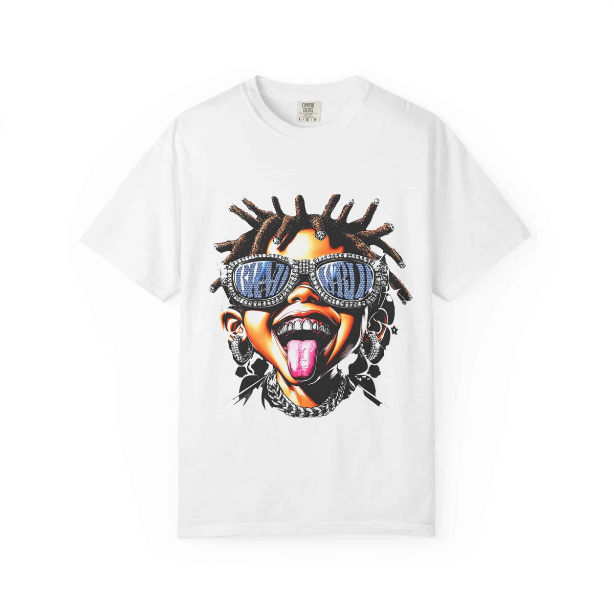 Diamond Drip Unisex Garment-Dyed T-shirt image