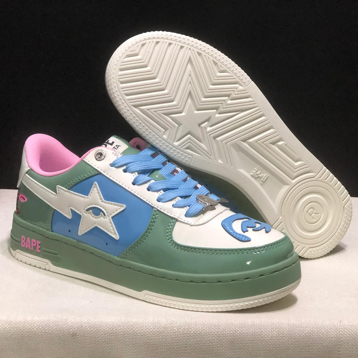 KidSuper x Bapesta 'Multi-Color' Shoes Sneakers - nk0005524 image 5