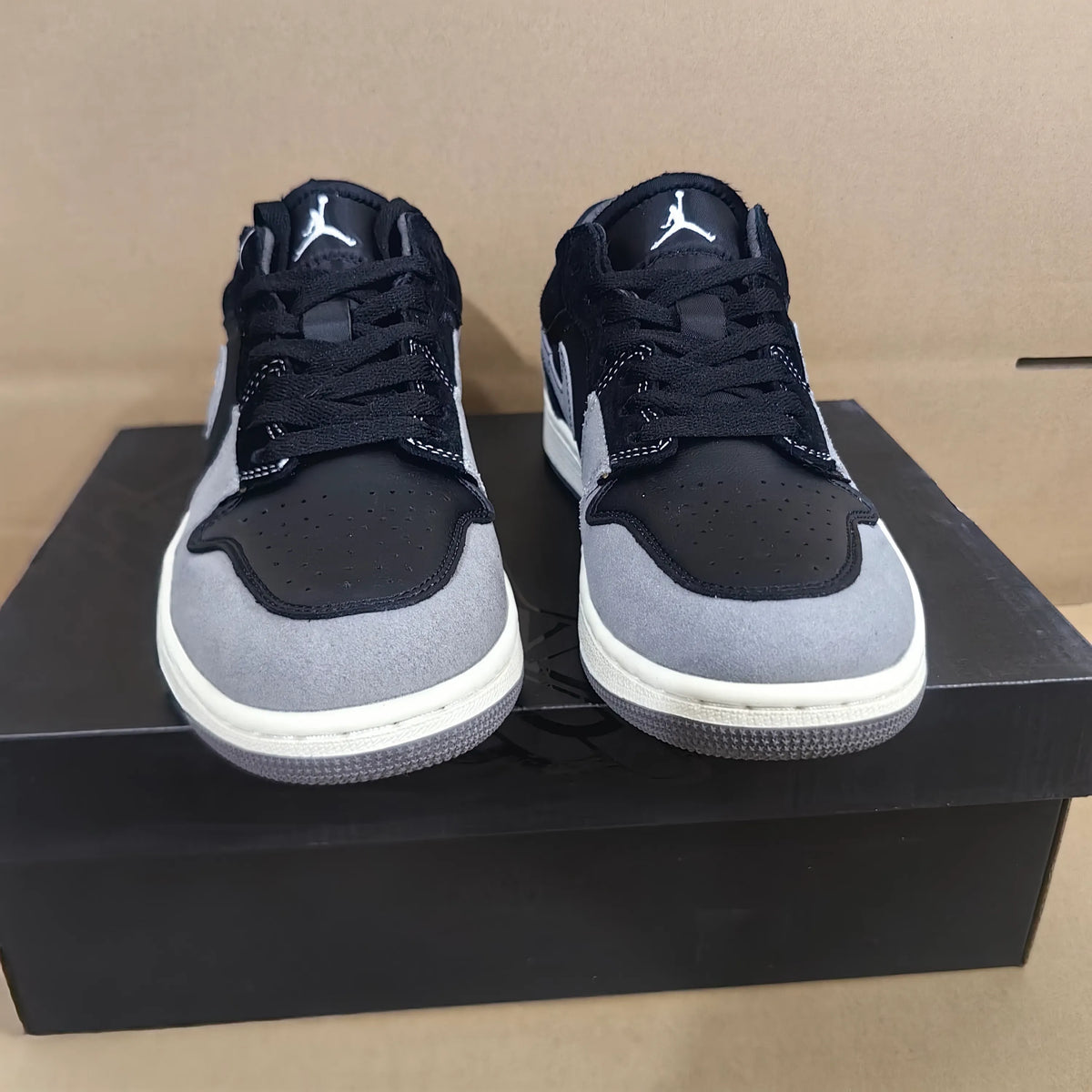 AJ 1 Low Craft Inside Out Black Shoes Sneakers - nk0003696 image 11
