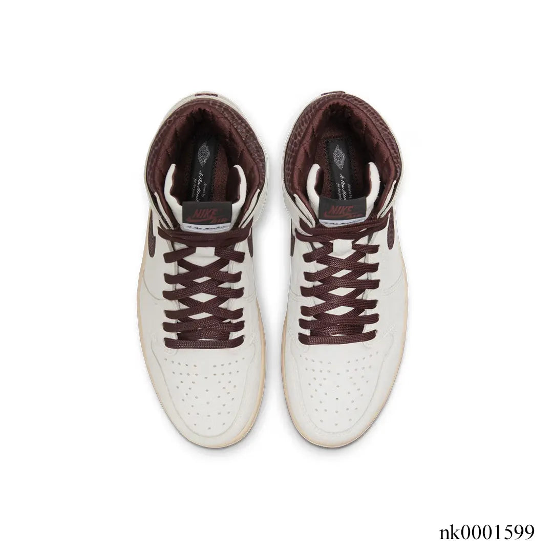 A Ma Maniere x AJ 1 High OG Shoes Sneakers - nk0001599 image 3