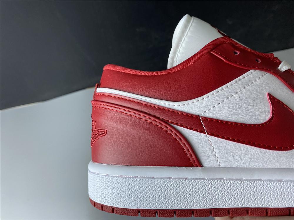 AJ 1 Low Gym Red White Shoes Sneakers - nk0000748 image 9