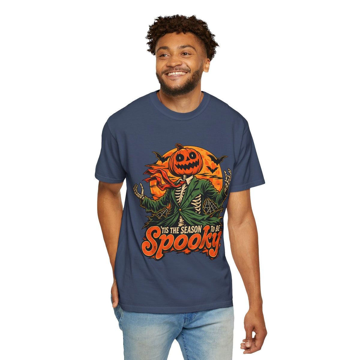 Spooky Season Unisex Garment-Dyed T-shirt image 73