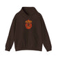 Halloween on Fire Hooded Sweatshirt - 3XL, Dark Chocolate image