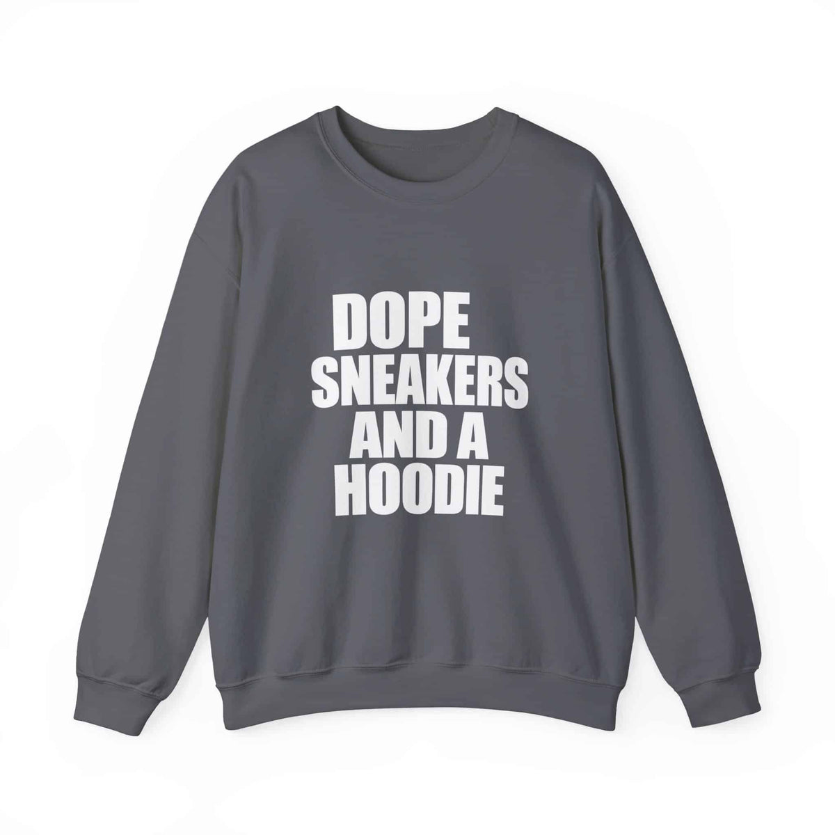 Graphic Print Crewneck Sweatshirt - POD0036 image