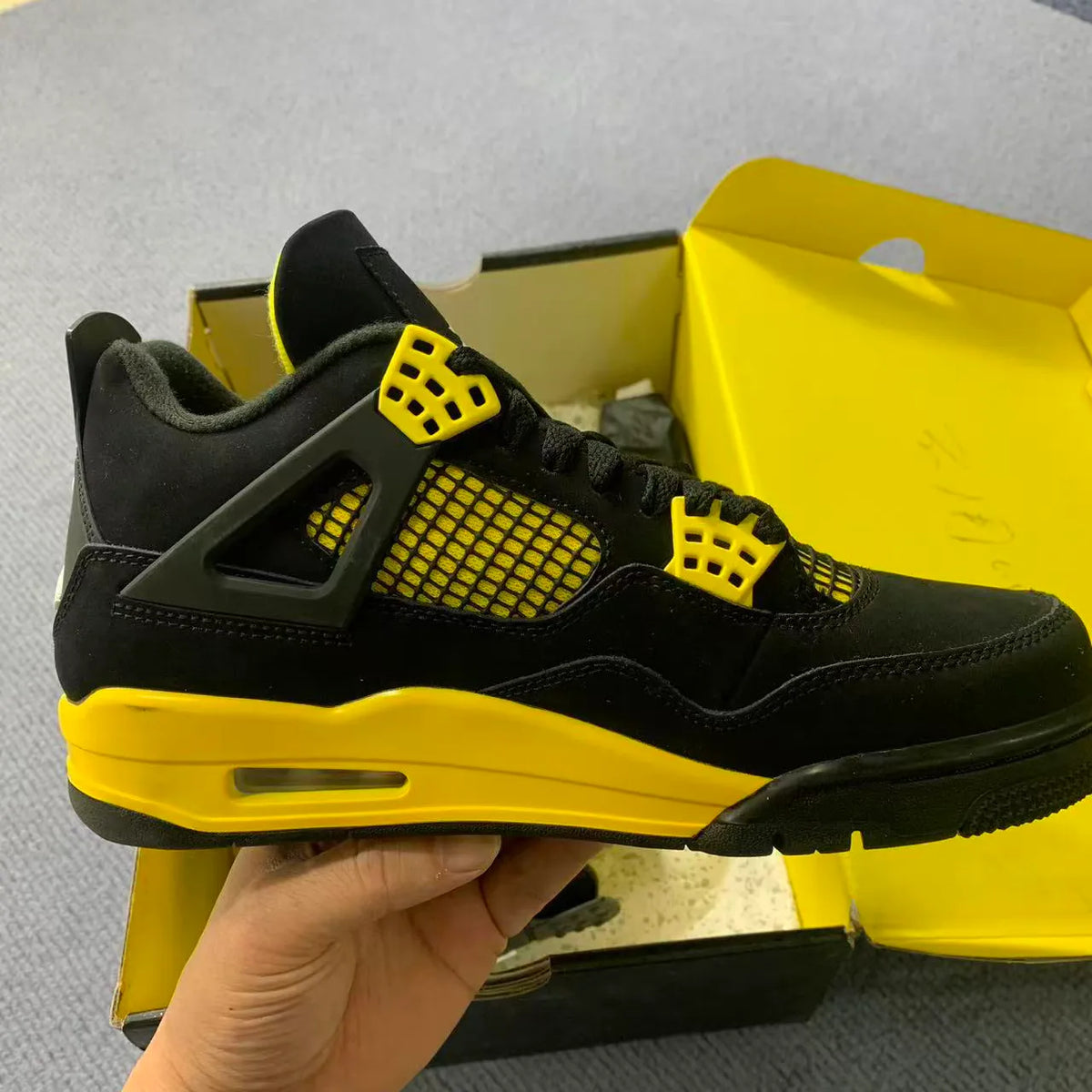 AJ 4 Retro 'Thunder' Shoes Sneakers - nk0004853 image 5