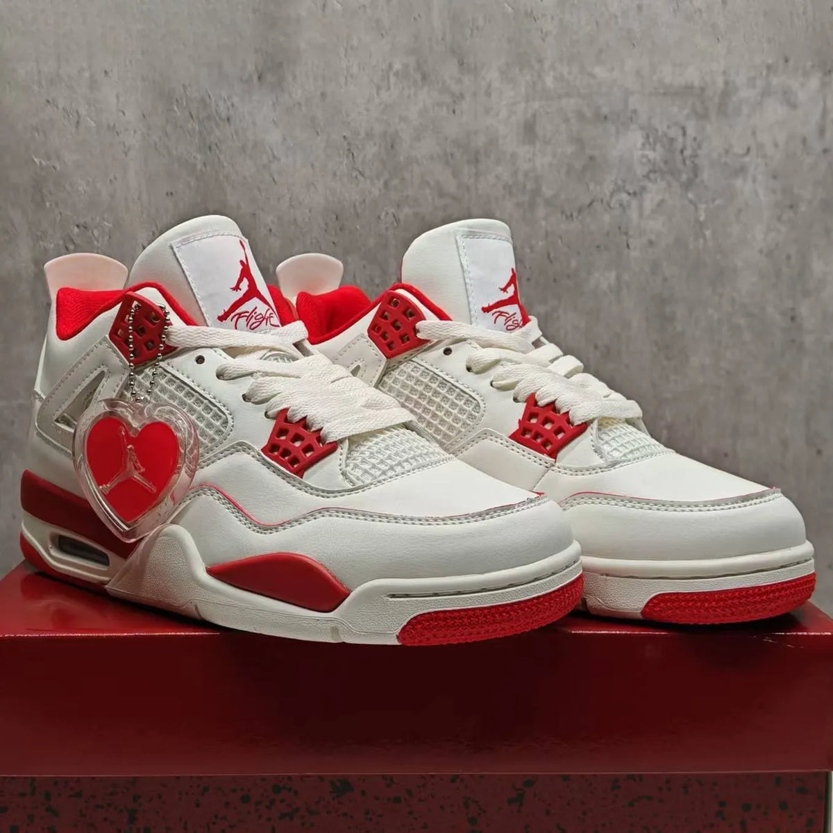 AJ 4 Sierra Red Shoes Sneakers - nk0004667 image 5