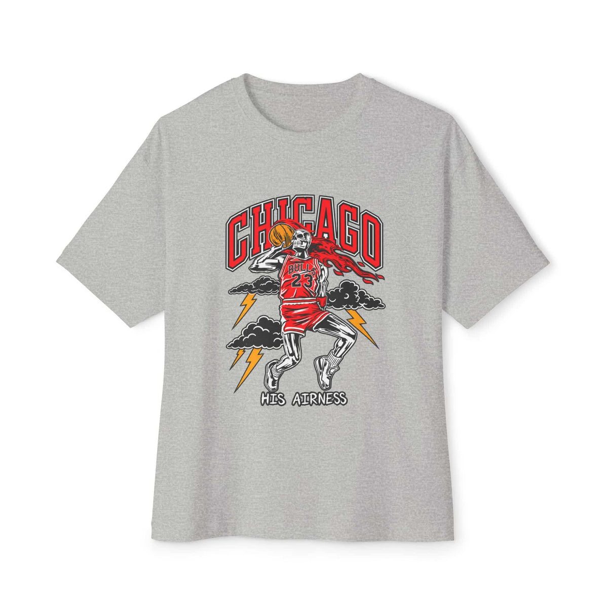 Graphic Print Unisex Oversized Boxy Tee - POD0038 image 24