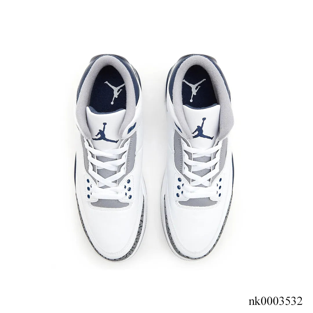 AJ 3 Midnight Navy Shoes Sneakers - nk0003532 image 2