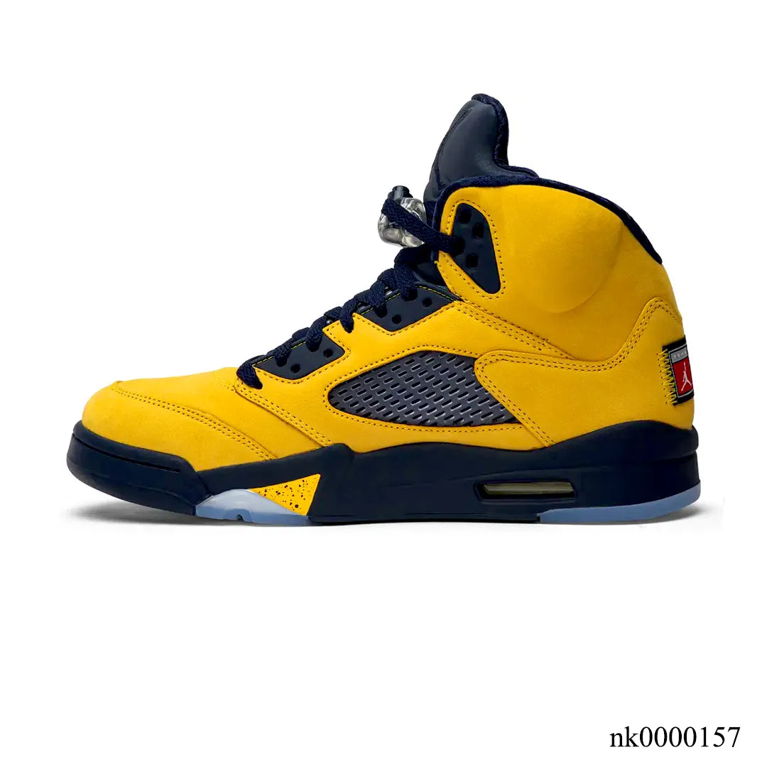 AJ 5 Retro Michigan (2019) Shoes Sneakers - nk0000157 image 1