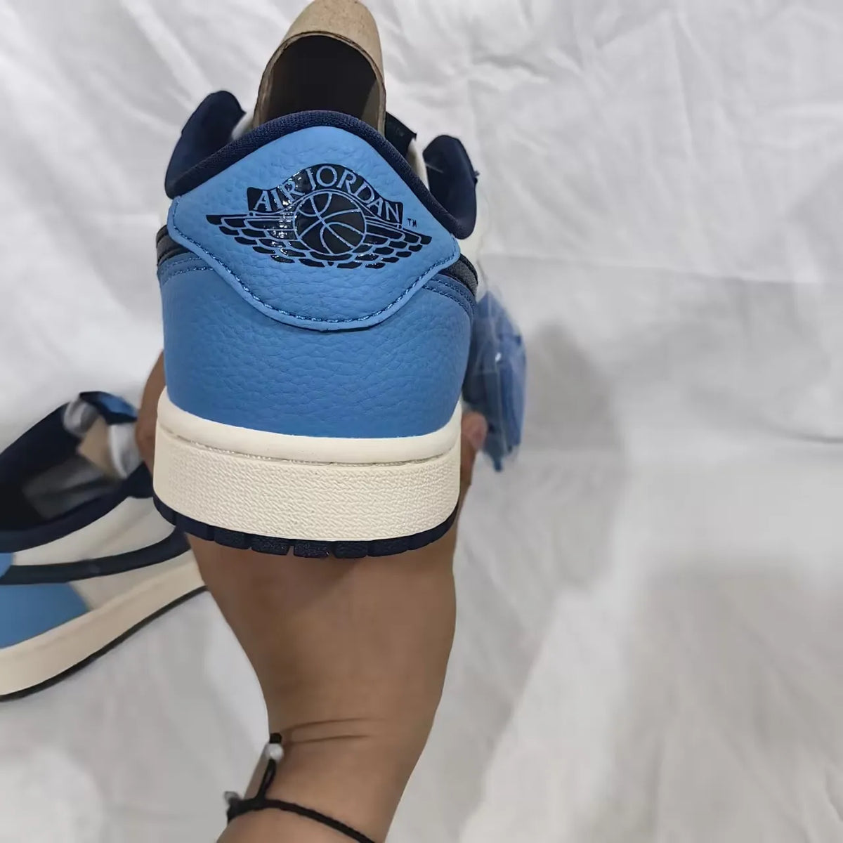 AJ 1 Low OG Obsidian Shoes Sneakers - nk0004194 image 8