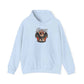 Sinner’s Flame Hooded Sweatshirt - S, Light Blue image