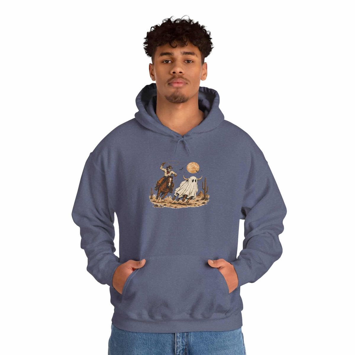 Halloween Cowboy Hooded Sweatshirt image 81