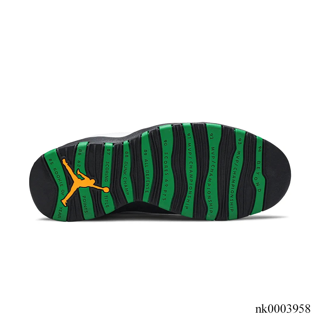AJ 10 Seattle Shoes Sneakers - nk0003958 image 4