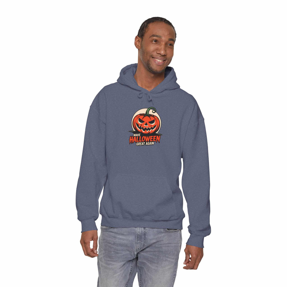 Make Halloween Great Again Hooded Sweatshirt image 83