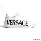 Versace Logo Greca White Shoes Sneakers - nk0005289 image 0