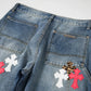 CH Cross Patch Jeans - CH0117 image 5