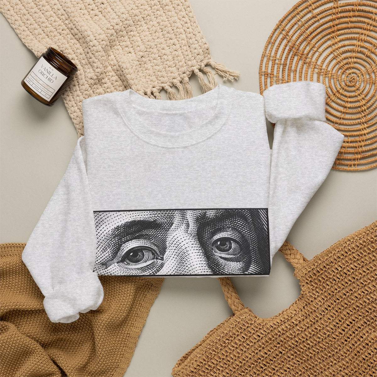 Graphic Print Crewneck Sweatshirt - POD0039 image 15