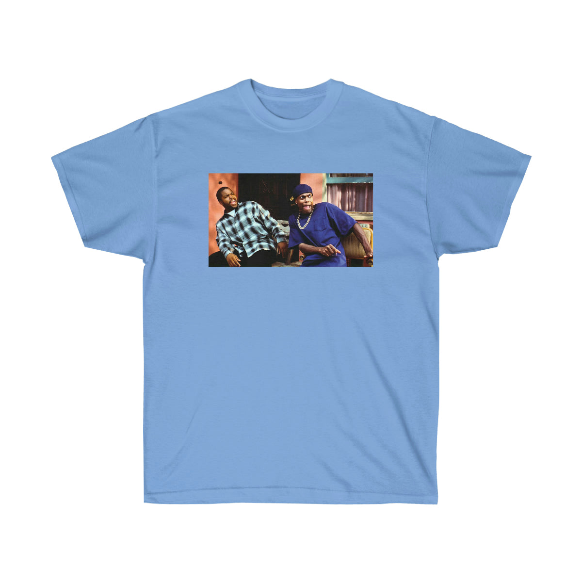 Rap IceCube Friday Damn Men T-Shirt - Carolina Blue, M image