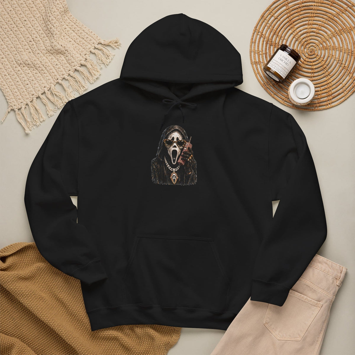 Halloween Ghostface Hooded Sweatshirt image 8