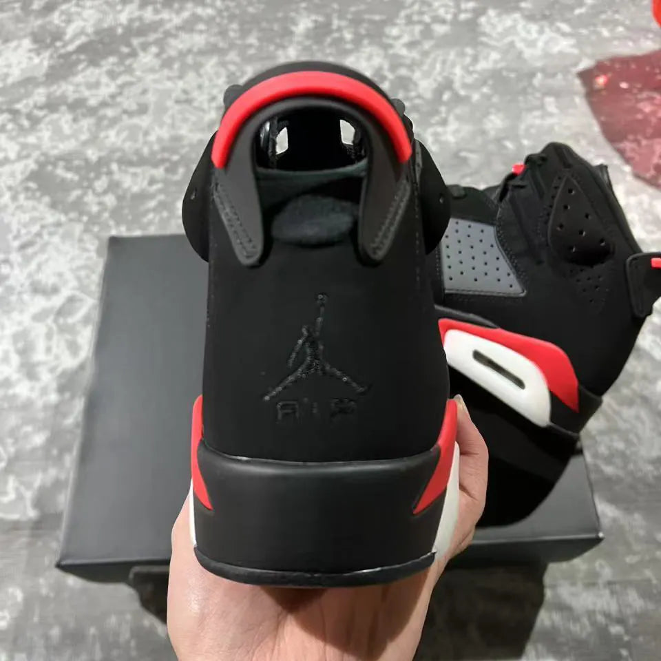 AJ 6 Fire Red Shoes Sneakers – nk0004367 image 7