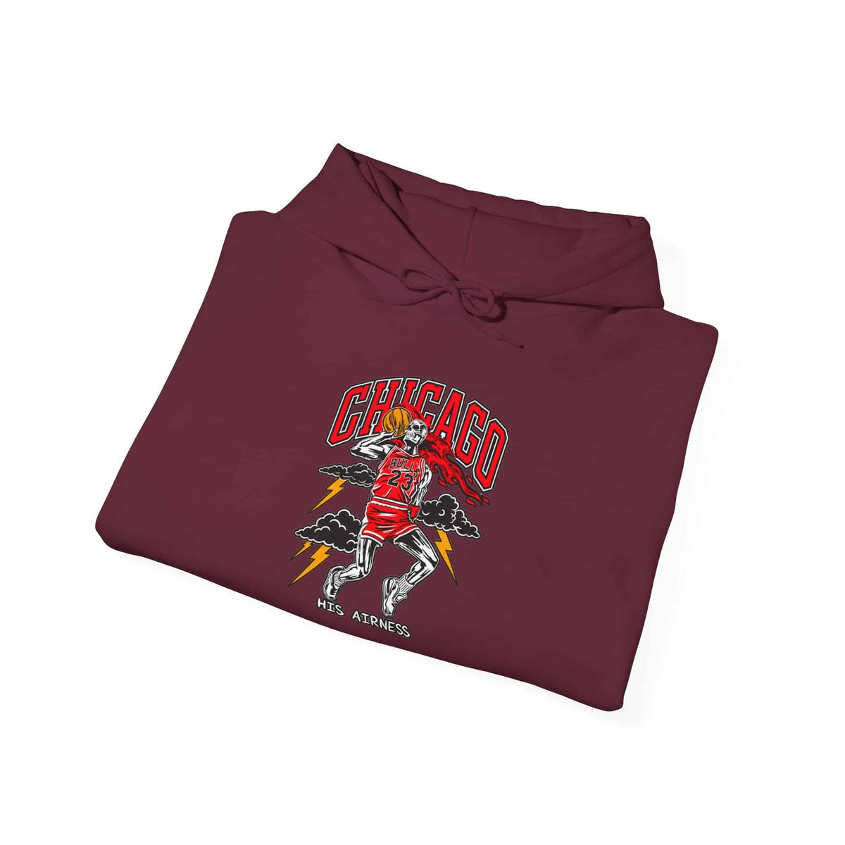 Graphic Print Hooded Sweatshirt - POD0038 image 11