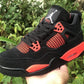AJ 4 Retro Red Thunder Shoes Sneakers - nk0001682 image 2
