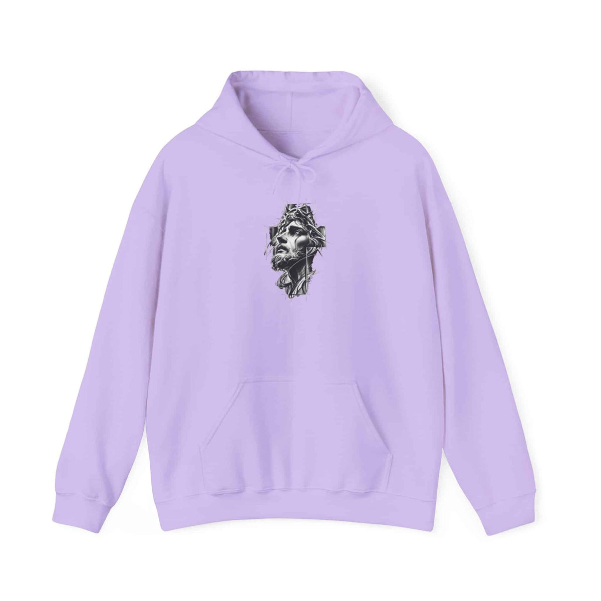 Crown of Faith 2 Hooded Sweatshirt - 3XL, Orchid image