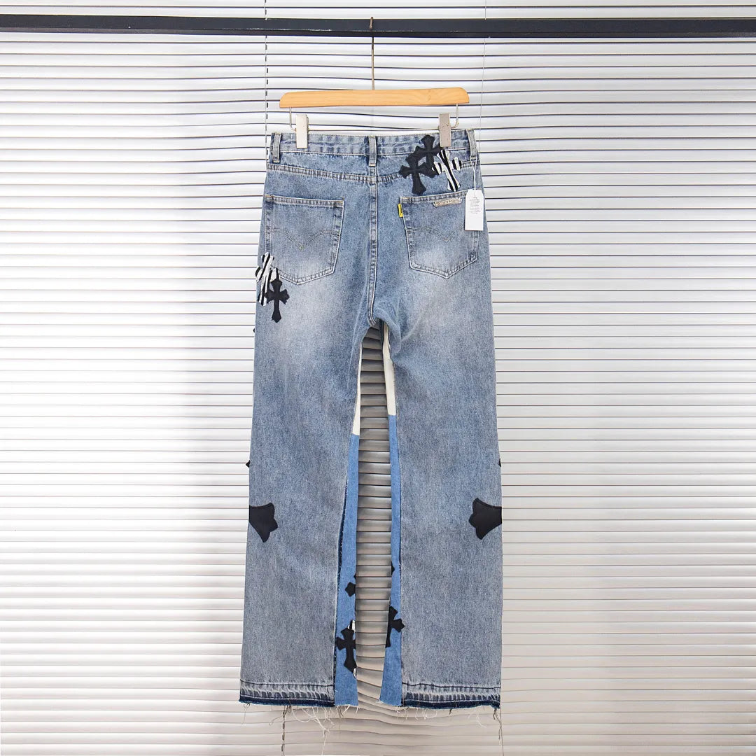 CH Cross Patch Jeans - CH0127 image 4
