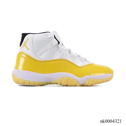 AJ 11 White Yellow Shoes Sneakers - nk0004321 image 0