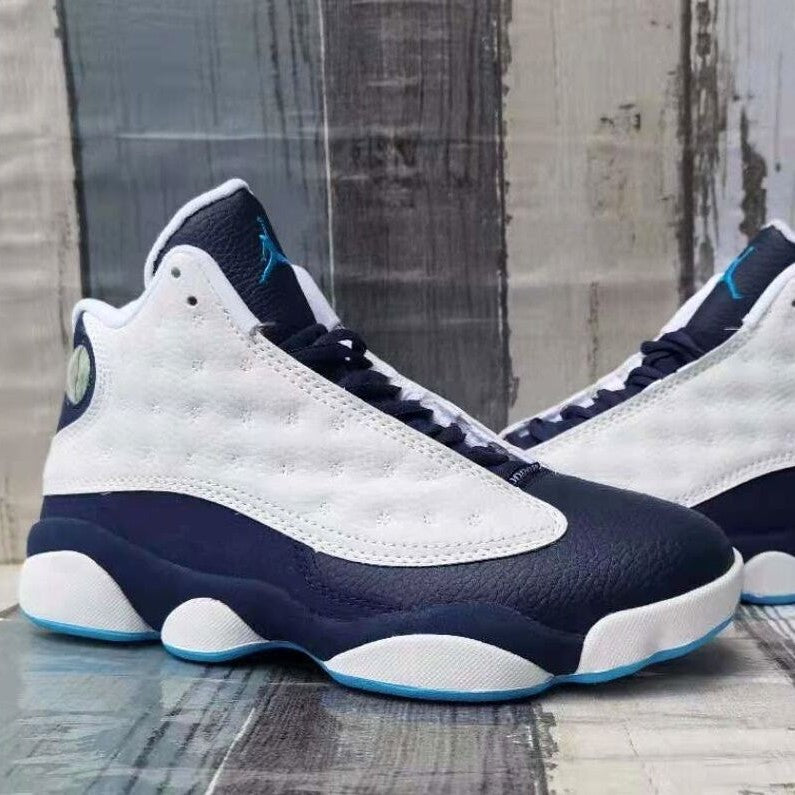 AJ 13 Retro White Obsidian Powder Blue Shoes Sneakers - nk0001386 image 6