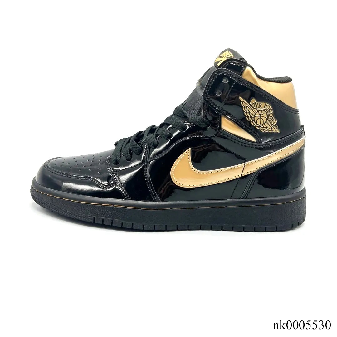 AJ 1 Retro High OG "Black Metallic Gold" Shoes Sneakers – nk0005530 image 1