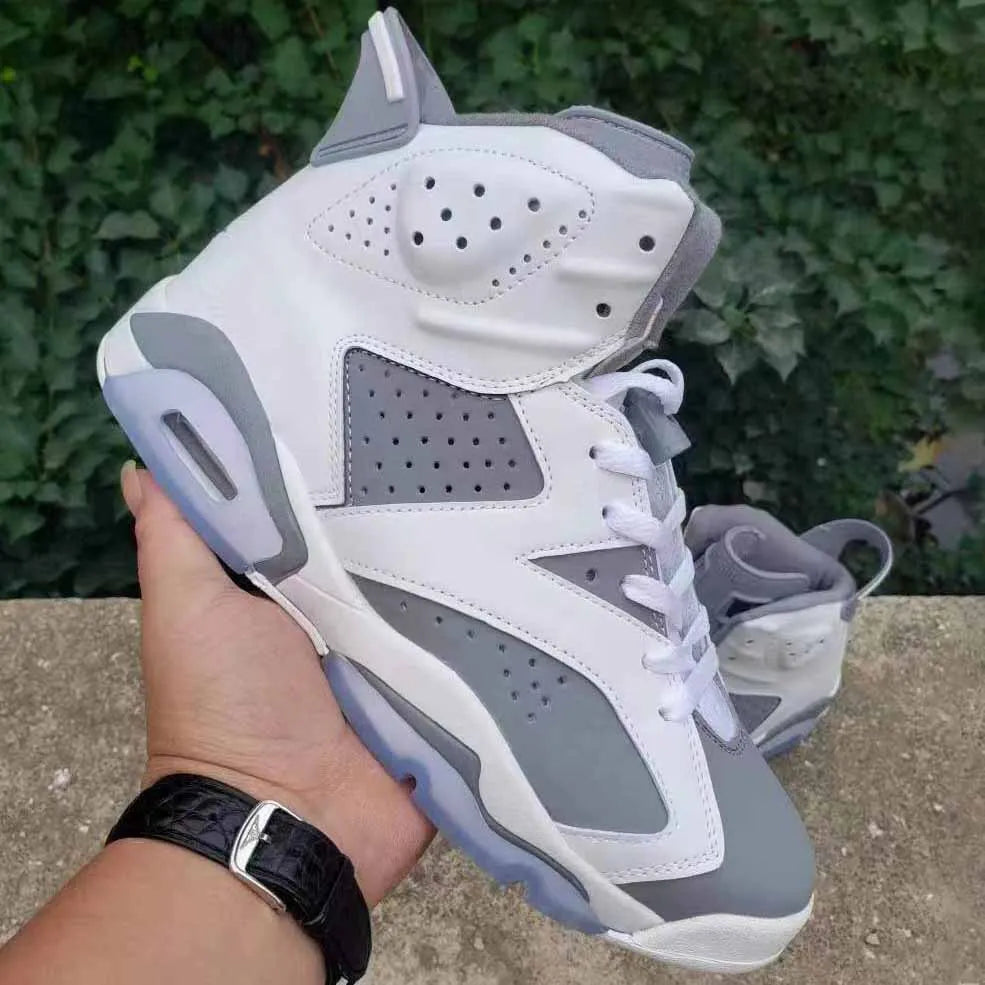 AJ 6 Cool Grey Shoes Sneakers - nk0002594 image 7