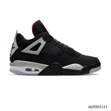 AJ 4 Black Cement Shoes Sneakers - nk0004141 image 0