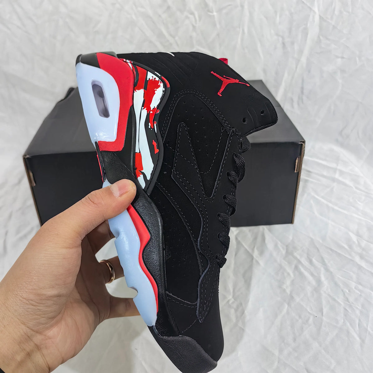 Premium AJ MVP 678 ‘Bred’ Shoes Sneakers - nk0004851 image 12