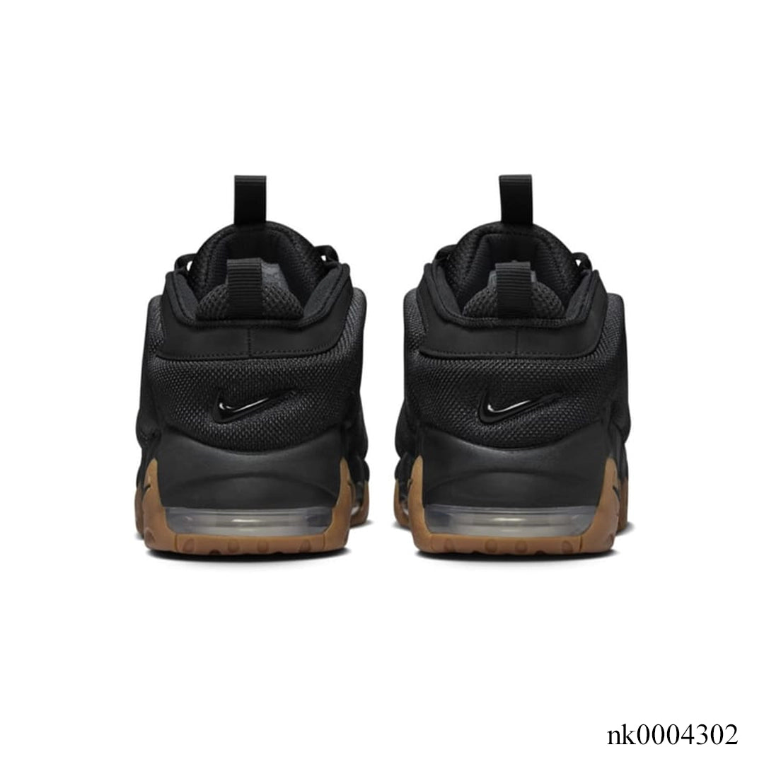 Air More Uptempo Low Black/Gum Shoes Sneakers - nk0004302 image 4