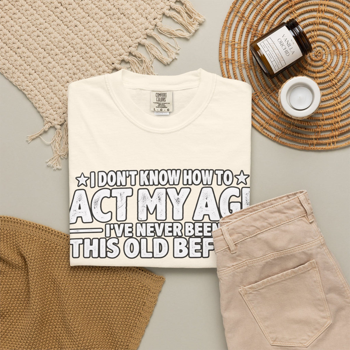 Graphic Print Unisex Garment-Dyed T-shirt – POD0034 image 11